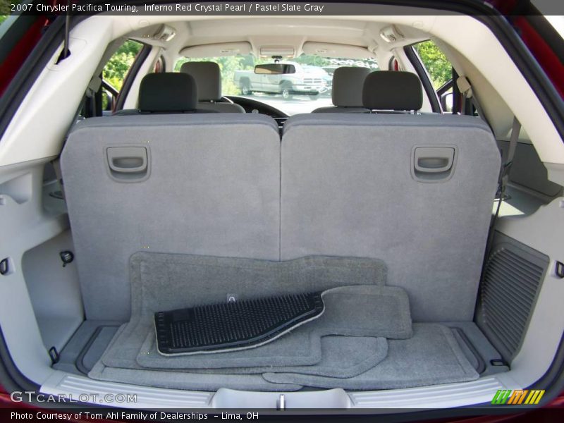 Inferno Red Crystal Pearl / Pastel Slate Gray 2007 Chrysler Pacifica Touring