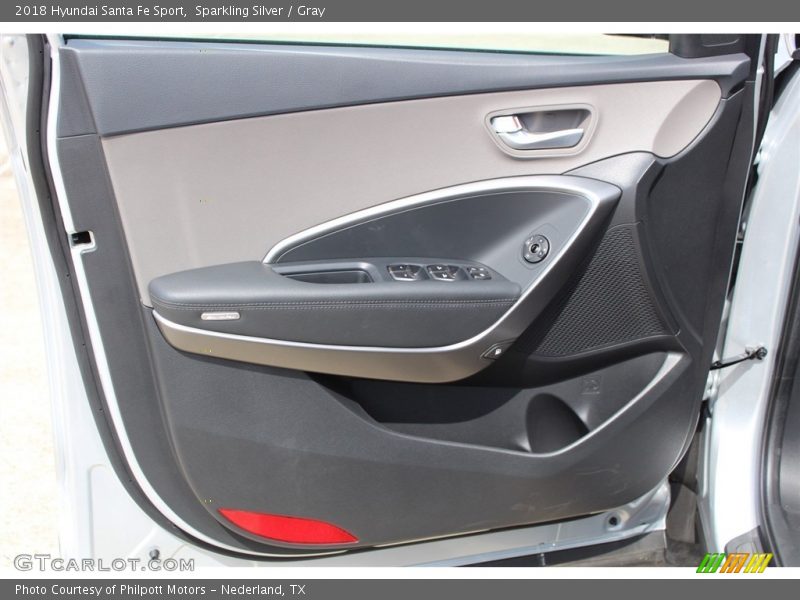 Sparkling Silver / Gray 2018 Hyundai Santa Fe Sport