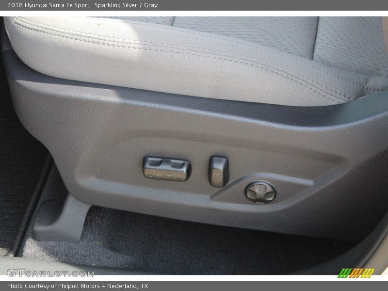 Sparkling Silver / Gray 2018 Hyundai Santa Fe Sport