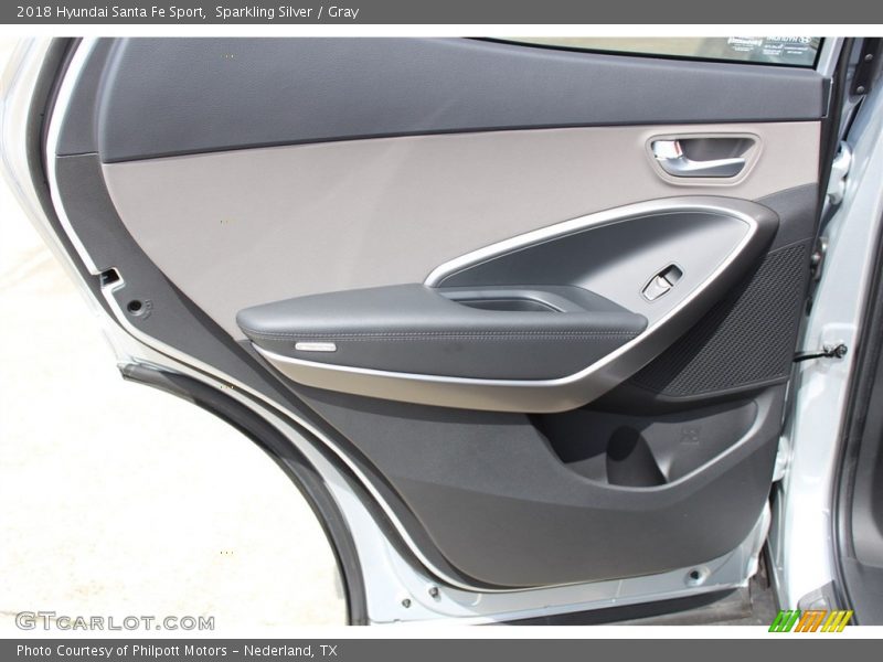 Sparkling Silver / Gray 2018 Hyundai Santa Fe Sport