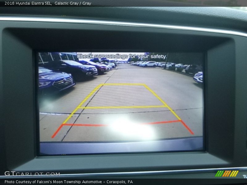 Galactic Gray / Gray 2018 Hyundai Elantra SEL