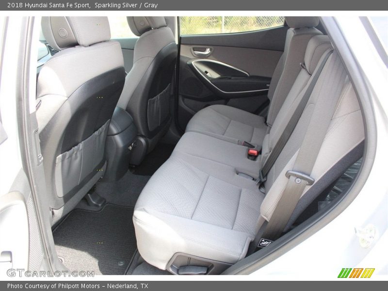 Sparkling Silver / Gray 2018 Hyundai Santa Fe Sport