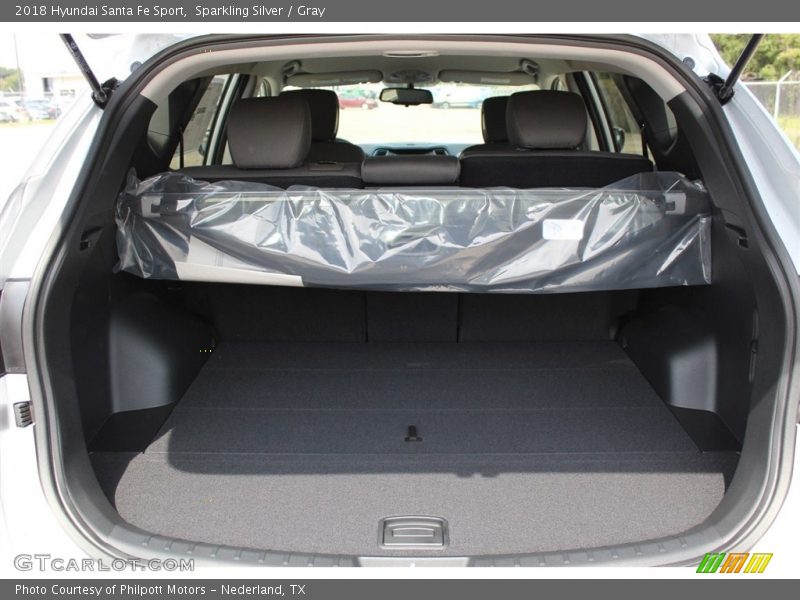 Sparkling Silver / Gray 2018 Hyundai Santa Fe Sport