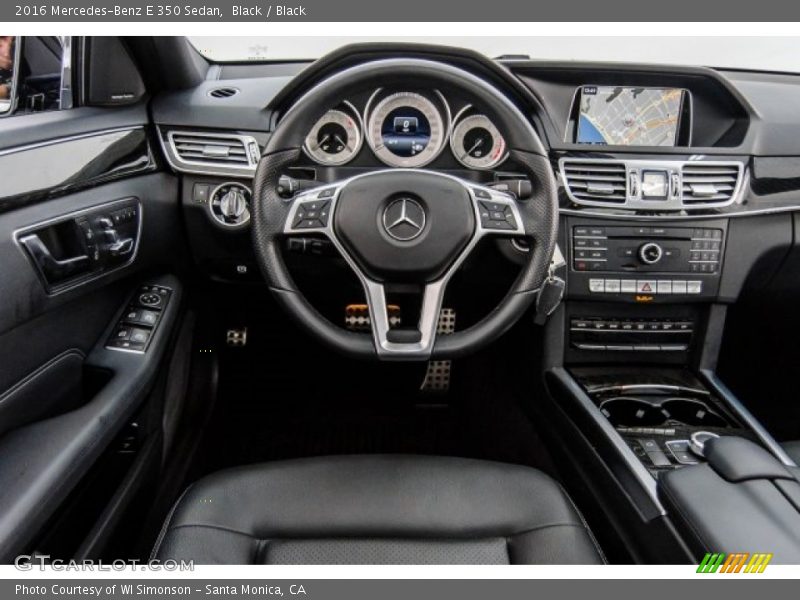 Black / Black 2016 Mercedes-Benz E 350 Sedan