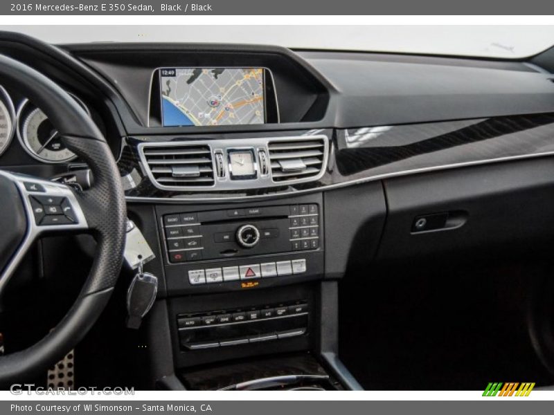 Black / Black 2016 Mercedes-Benz E 350 Sedan