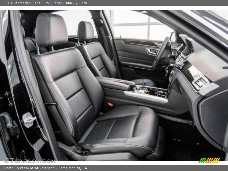 Black / Black 2016 Mercedes-Benz E 350 Sedan