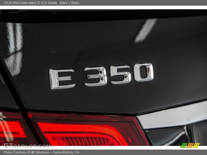 Black / Black 2016 Mercedes-Benz E 350 Sedan