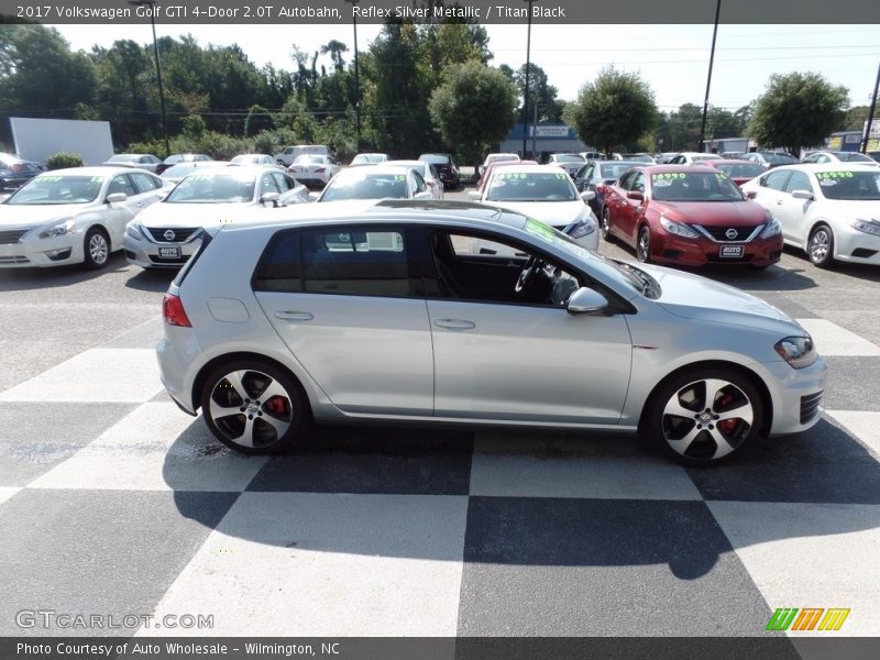 Reflex Silver Metallic / Titan Black 2017 Volkswagen Golf GTI 4-Door 2.0T Autobahn