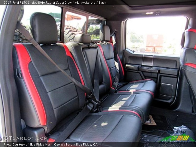 Avalanche / Black 2017 Ford F150 Shelby BAJA Raptor SuperCrew 4x4