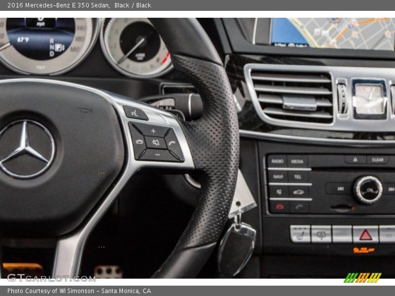 Black / Black 2016 Mercedes-Benz E 350 Sedan