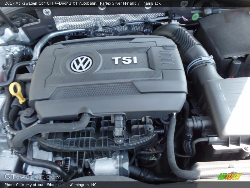 Reflex Silver Metallic / Titan Black 2017 Volkswagen Golf GTI 4-Door 2.0T Autobahn