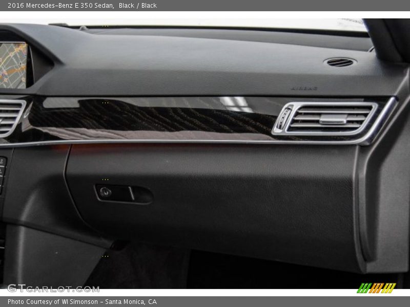 Black / Black 2016 Mercedes-Benz E 350 Sedan