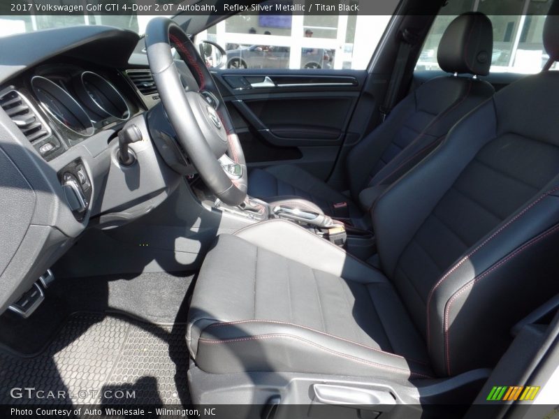Reflex Silver Metallic / Titan Black 2017 Volkswagen Golf GTI 4-Door 2.0T Autobahn