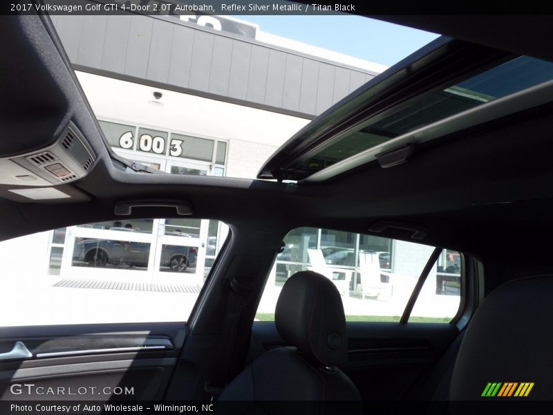 Reflex Silver Metallic / Titan Black 2017 Volkswagen Golf GTI 4-Door 2.0T Autobahn
