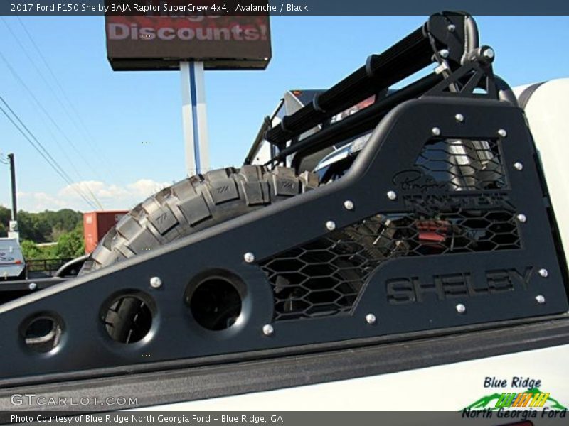 Avalanche / Black 2017 Ford F150 Shelby BAJA Raptor SuperCrew 4x4
