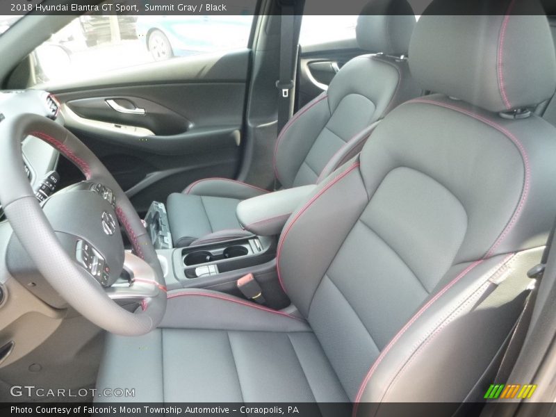 Front Seat of 2018 Elantra GT Sport