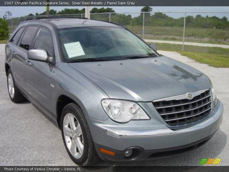 Silver Steel Metallic / Pastel Slate Gray 2007 Chrysler Pacifica Signature Series