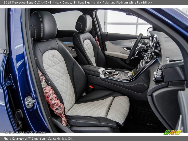  2018 GLC AMG 43 4Matic Coupe designo Platinum White Pearl/Black Interior