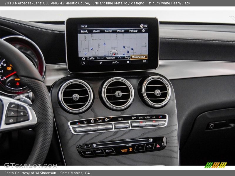Controls of 2018 GLC AMG 43 4Matic Coupe