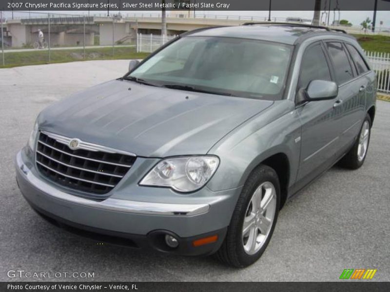 Silver Steel Metallic / Pastel Slate Gray 2007 Chrysler Pacifica Signature Series