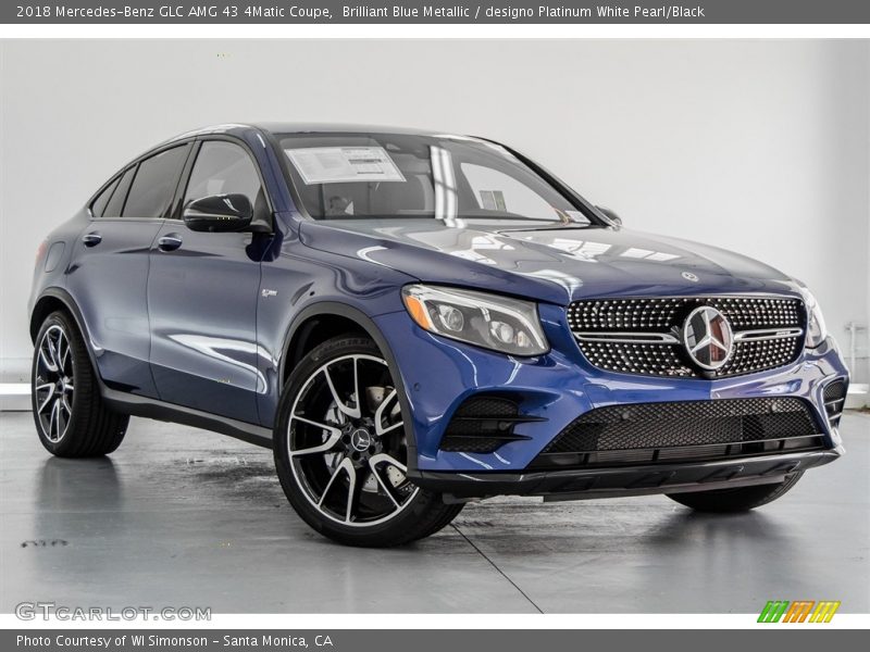 Front 3/4 View of 2018 GLC AMG 43 4Matic Coupe