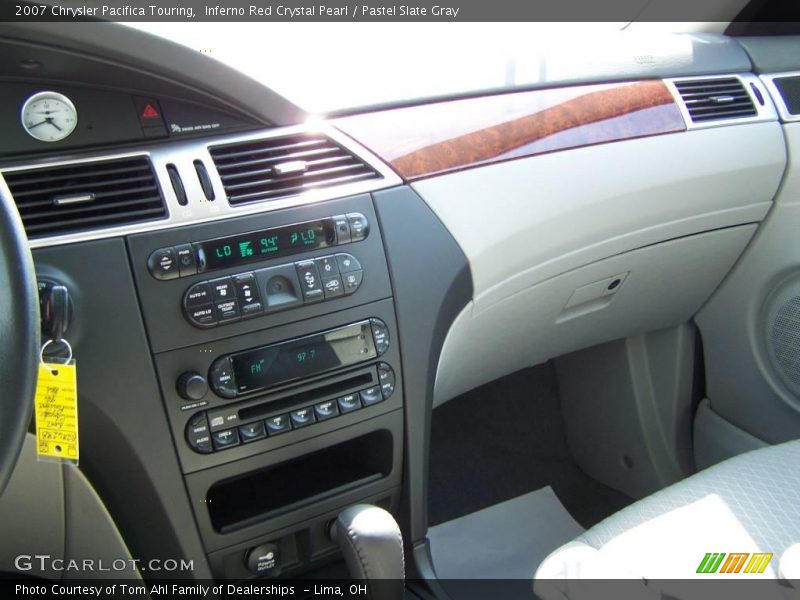 Inferno Red Crystal Pearl / Pastel Slate Gray 2007 Chrysler Pacifica Touring