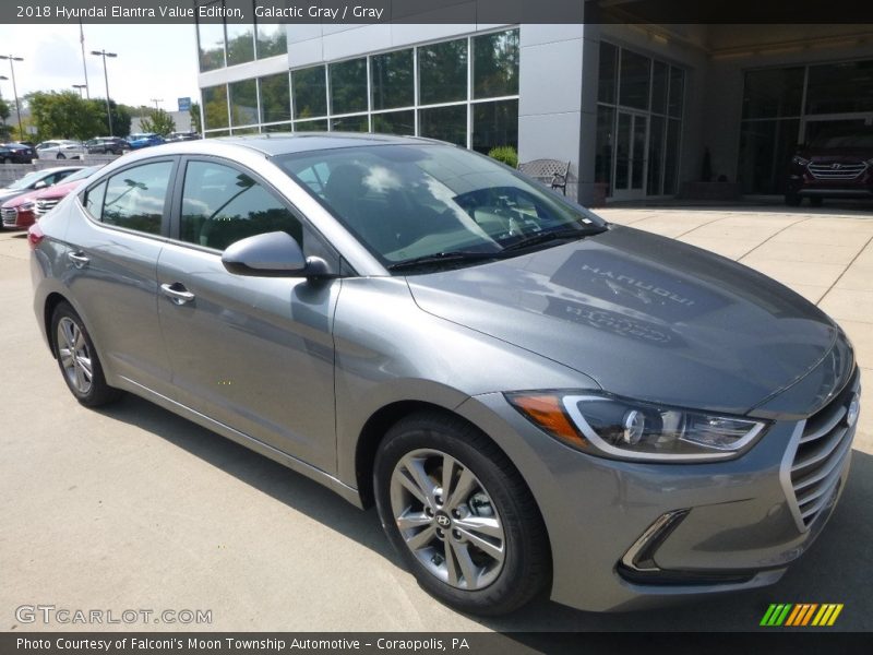 Galactic Gray / Gray 2018 Hyundai Elantra Value Edition