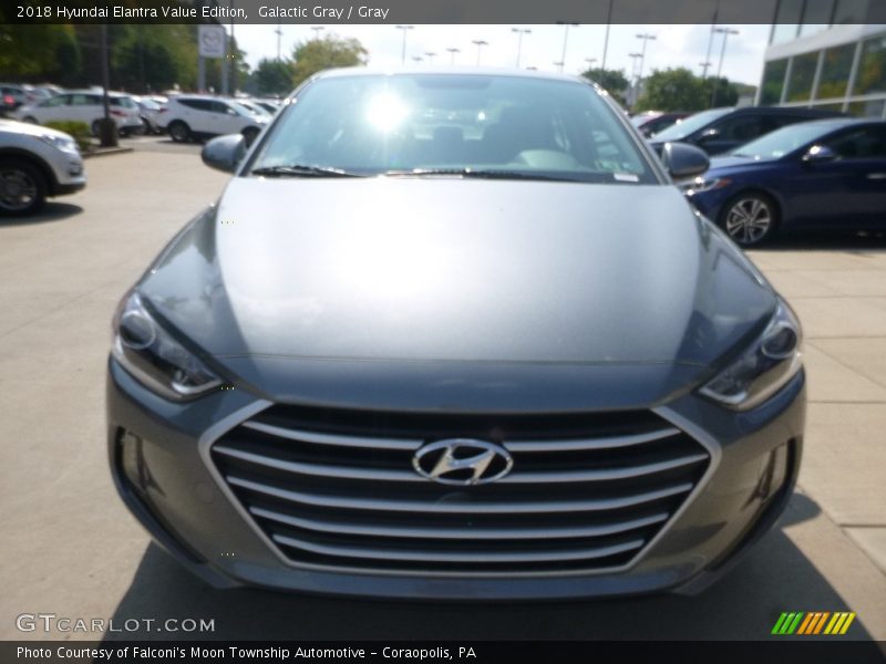 Galactic Gray / Gray 2018 Hyundai Elantra Value Edition