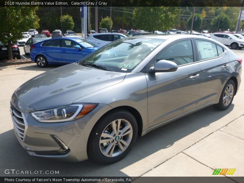 Galactic Gray / Gray 2018 Hyundai Elantra Value Edition