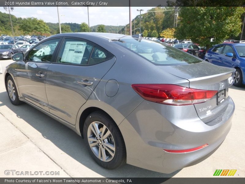 Galactic Gray / Gray 2018 Hyundai Elantra Value Edition