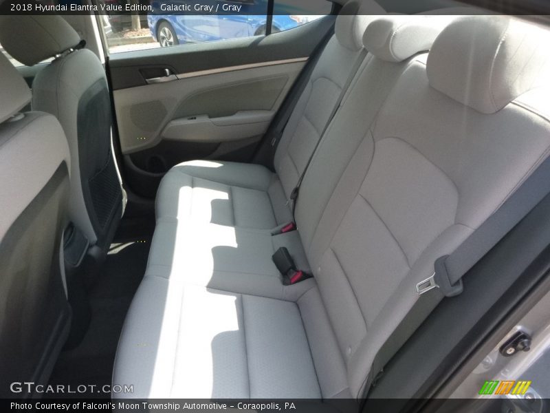 Galactic Gray / Gray 2018 Hyundai Elantra Value Edition