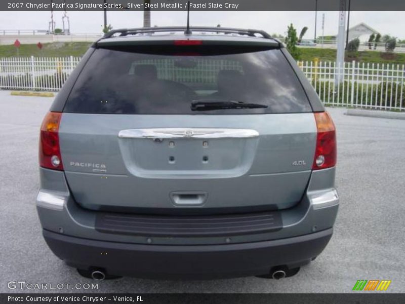 Silver Steel Metallic / Pastel Slate Gray 2007 Chrysler Pacifica Signature Series