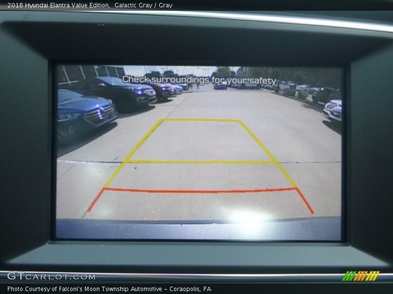 Galactic Gray / Gray 2018 Hyundai Elantra Value Edition