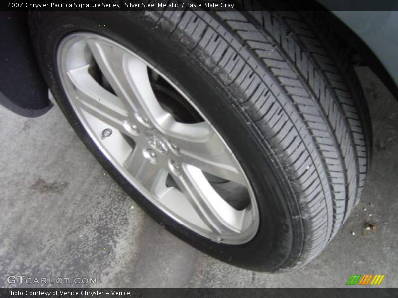 Silver Steel Metallic / Pastel Slate Gray 2007 Chrysler Pacifica Signature Series