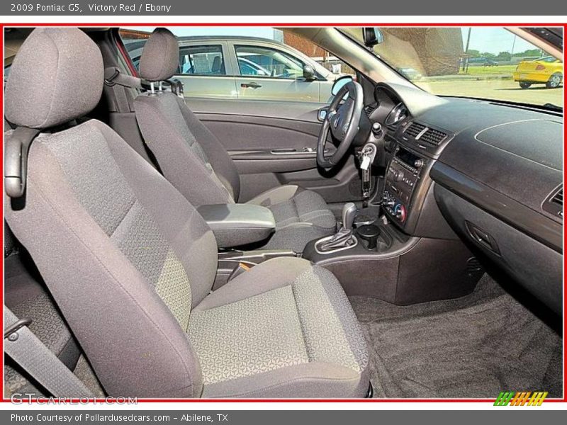 Victory Red / Ebony 2009 Pontiac G5