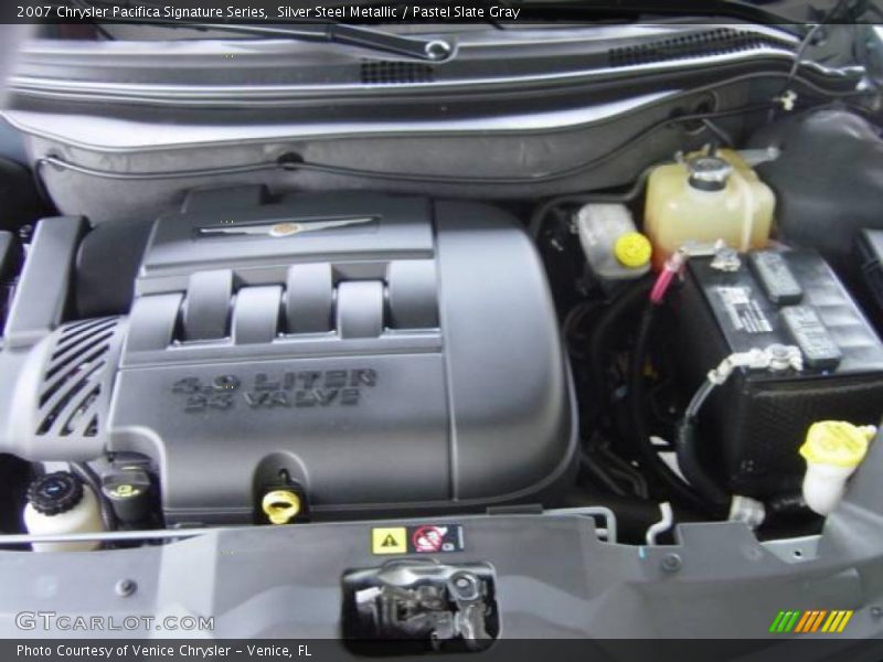 Silver Steel Metallic / Pastel Slate Gray 2007 Chrysler Pacifica Signature Series