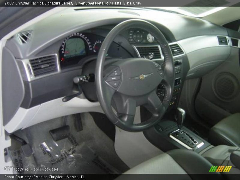 Silver Steel Metallic / Pastel Slate Gray 2007 Chrysler Pacifica Signature Series