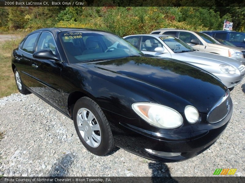 Black Onyx / Gray 2006 Buick LaCrosse CX
