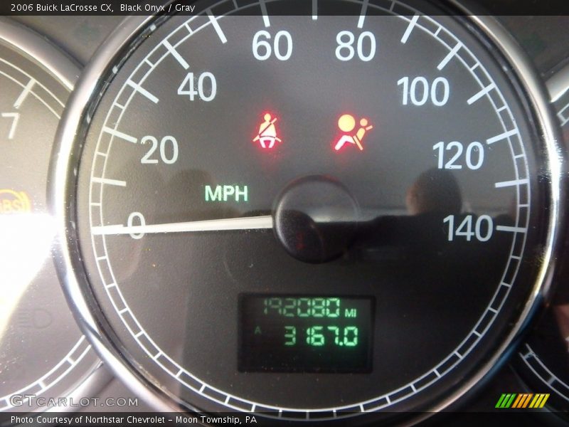 Black Onyx / Gray 2006 Buick LaCrosse CX