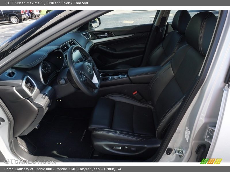Brilliant Silver / Charcoal 2017 Nissan Maxima SL