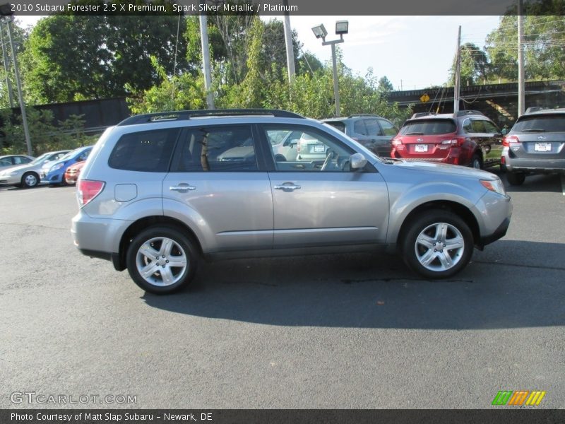 Spark Silver Metallic / Platinum 2010 Subaru Forester 2.5 X Premium