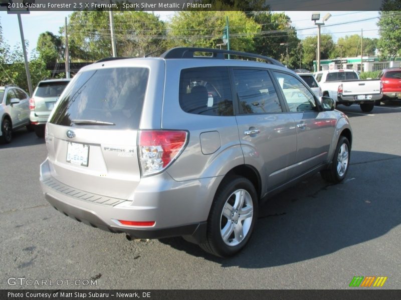 Spark Silver Metallic / Platinum 2010 Subaru Forester 2.5 X Premium