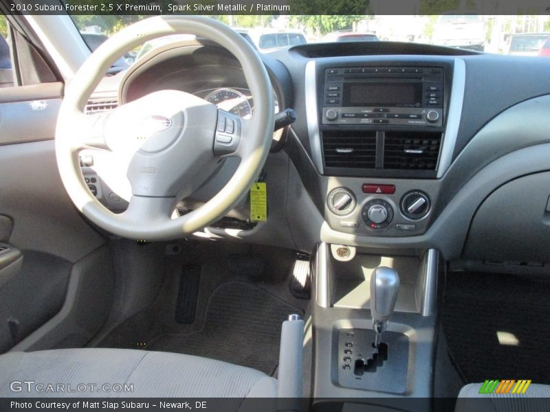 Spark Silver Metallic / Platinum 2010 Subaru Forester 2.5 X Premium