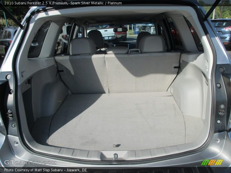 Spark Silver Metallic / Platinum 2010 Subaru Forester 2.5 X Premium