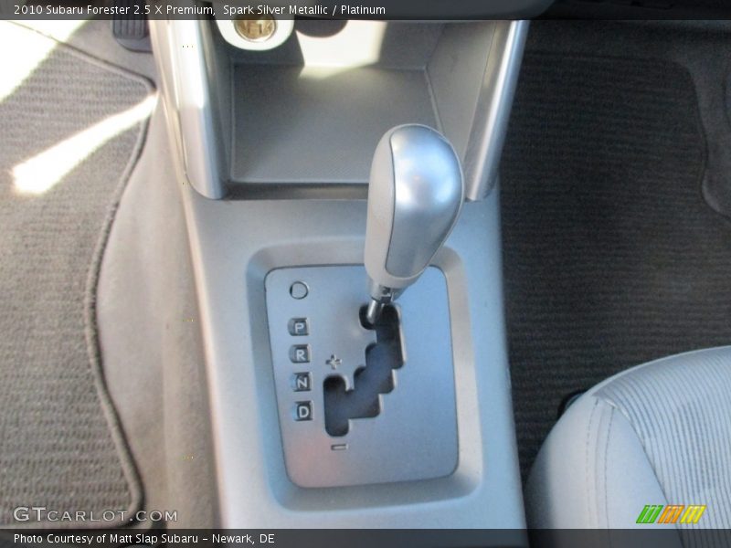 Spark Silver Metallic / Platinum 2010 Subaru Forester 2.5 X Premium