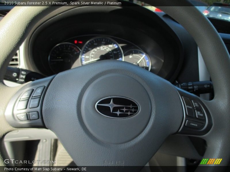 Spark Silver Metallic / Platinum 2010 Subaru Forester 2.5 X Premium