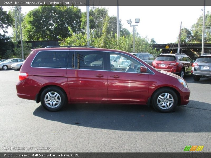 Redrock Pearl / Black 2006 Honda Odyssey EX-L