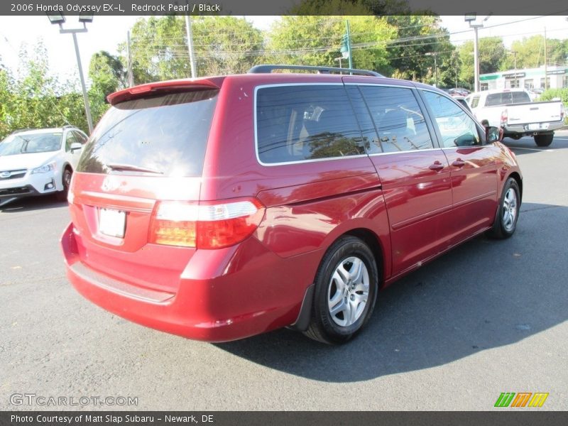 Redrock Pearl / Black 2006 Honda Odyssey EX-L