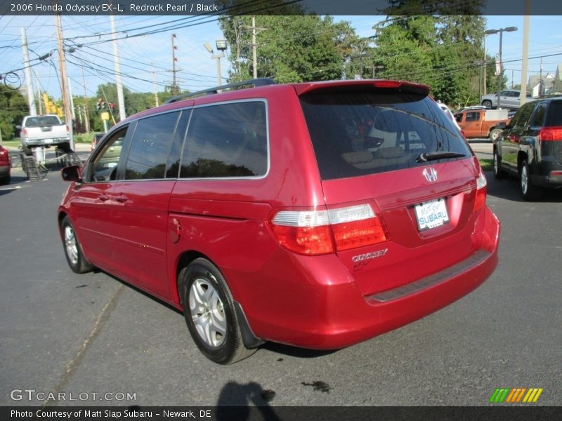Redrock Pearl / Black 2006 Honda Odyssey EX-L