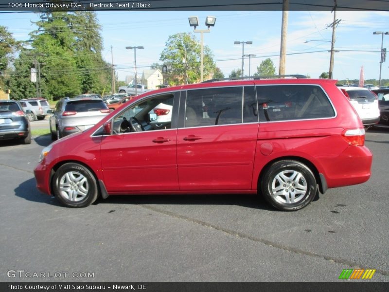 Redrock Pearl / Black 2006 Honda Odyssey EX-L